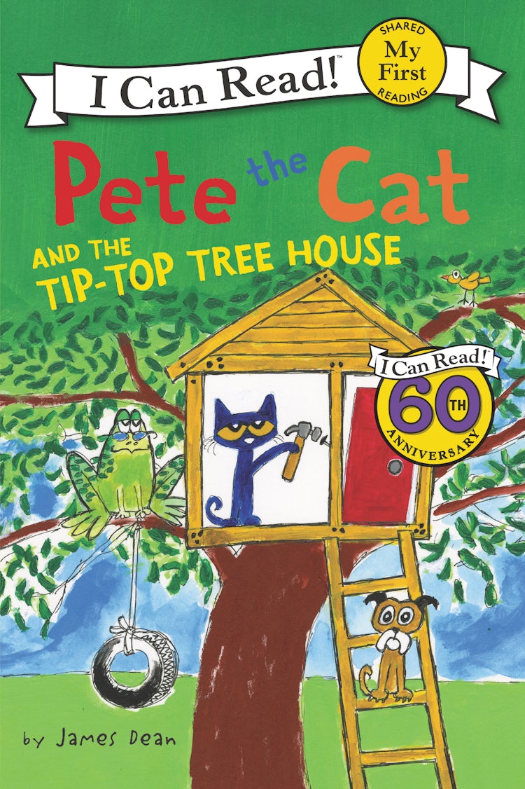 Cover image for Pete the Cat and the Tip-Top Tree House, isbn: 9780062404336
