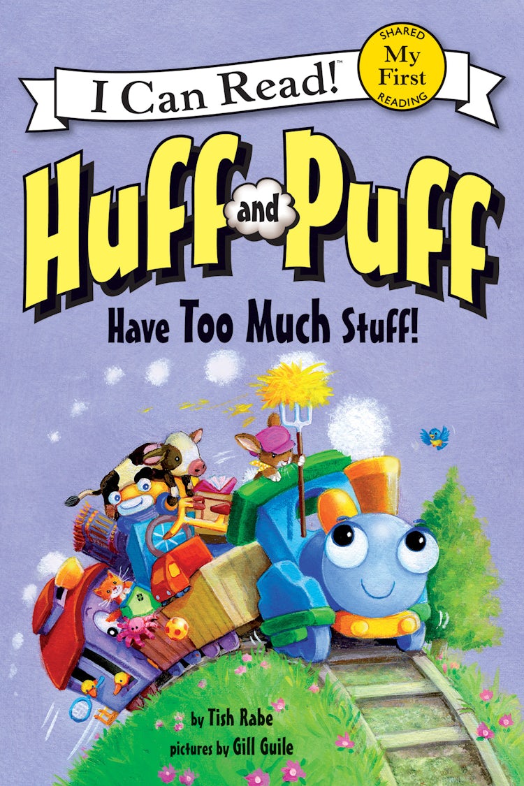 Cover image for Huff and Puff Have Too Much Stuff!, isbn: 9780062238351