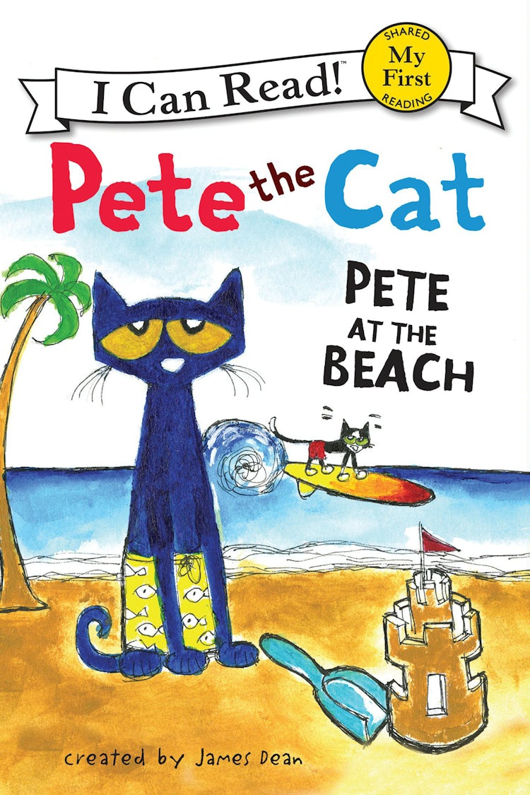 Cover image for Pete the Cat: Pete at the Beach, isbn: 9780062110749