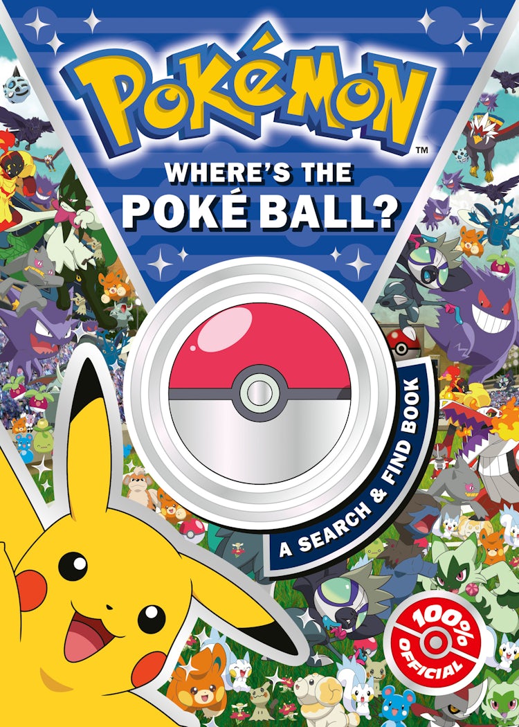 Cover image for Pokemon Where's The Poké Ball? A Search And Find Book, isbn: 9780008826451