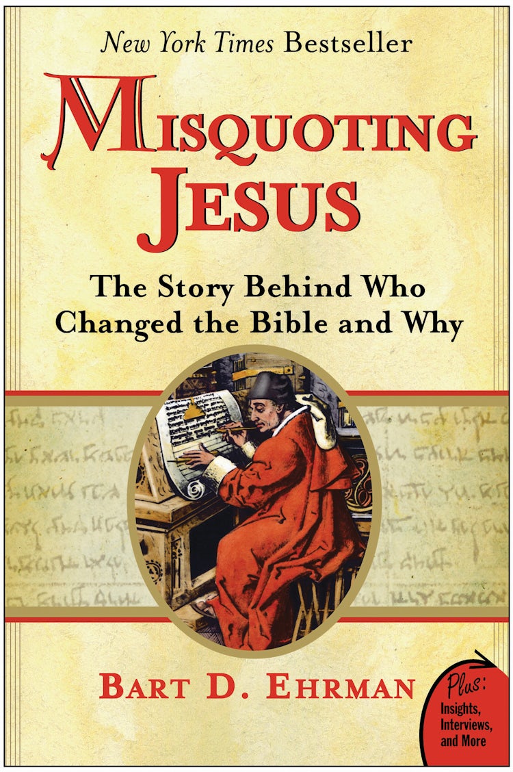 Cover image for Misquoting Jesus, isbn: 9780061977022