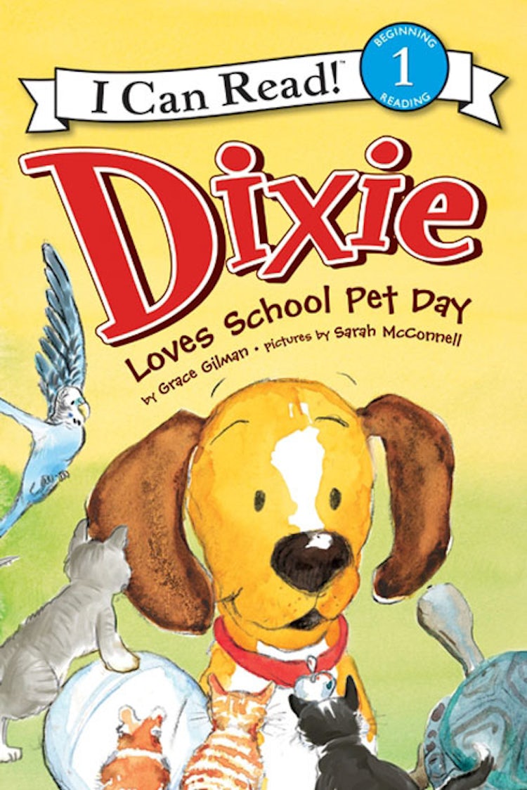 Cover image for Dixie Loves School Pet Day, isbn: 9780062104090