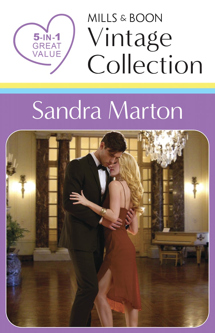 Cover image for Sandra Marton Vintage Collection/A Proper Wife/An Indecent Proposal/Guardian Groom/Hollywood Wedding/Spring Bride, isbn: 9781038988553