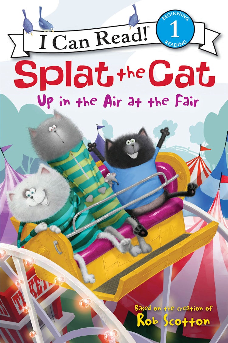 Cover image for Splat the Cat: Up in the Air at the Fair, isbn: 9780062115980