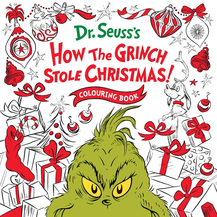 Cover image for How The Grinch Stole Christmas! Colouring Book, isbn: 9780008806712