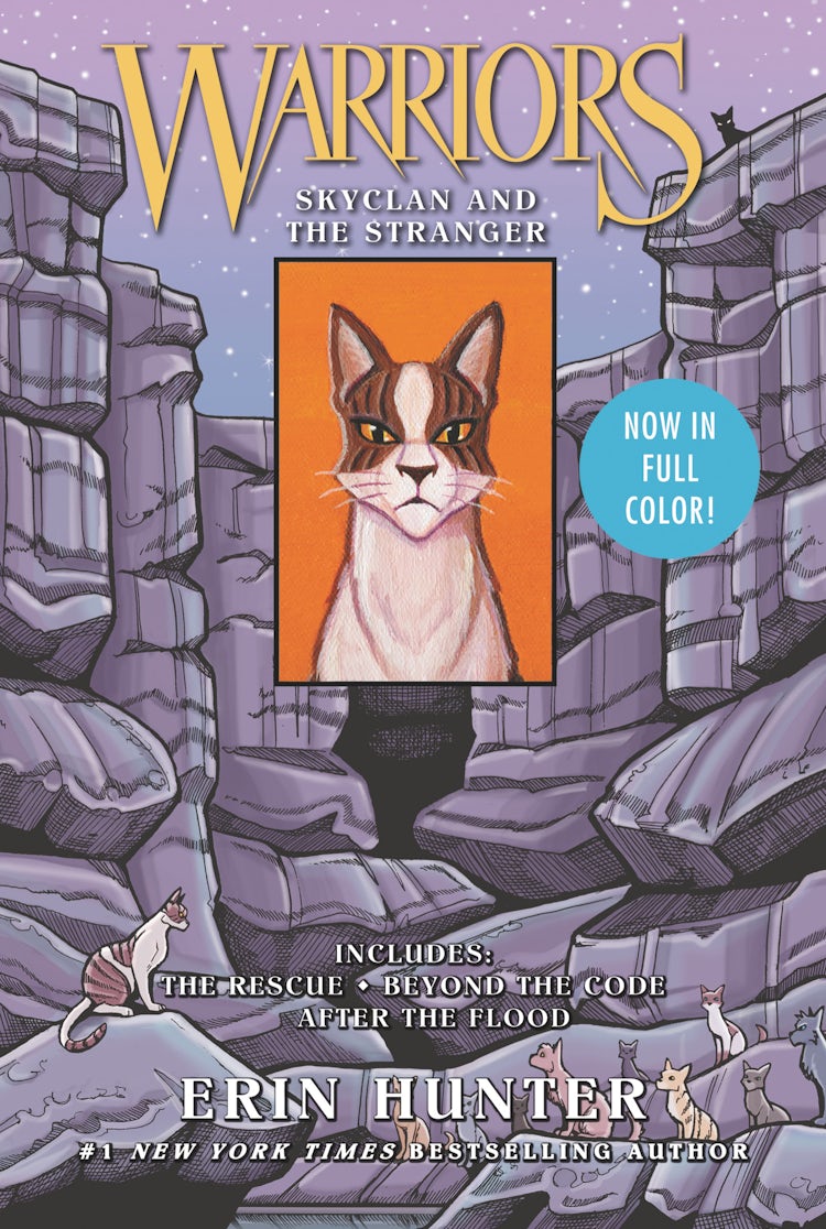 Cover image for Warriors: SkyClan and the Stranger: 3 Full-Color Warriors  Books in 1, isbn: 9780062857408