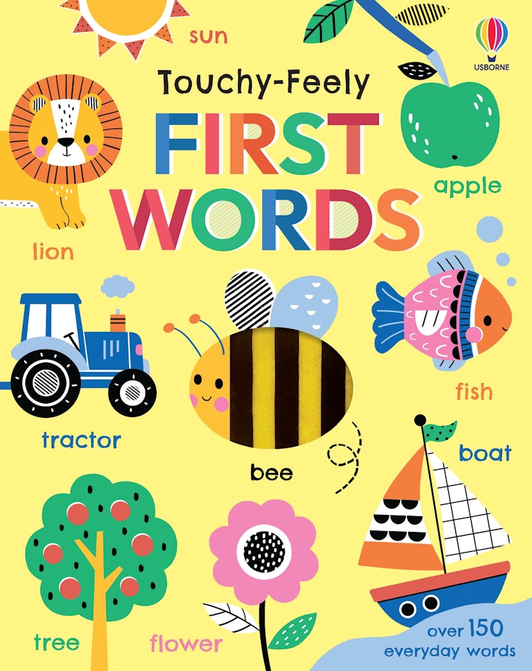 Cover image for Touchy-Feely First Words, isbn: 9781836048312