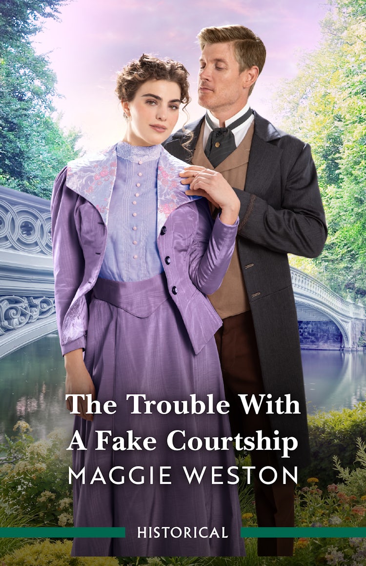 Cover image for The Trouble With A Fake Courtship, isbn: 9781038985149