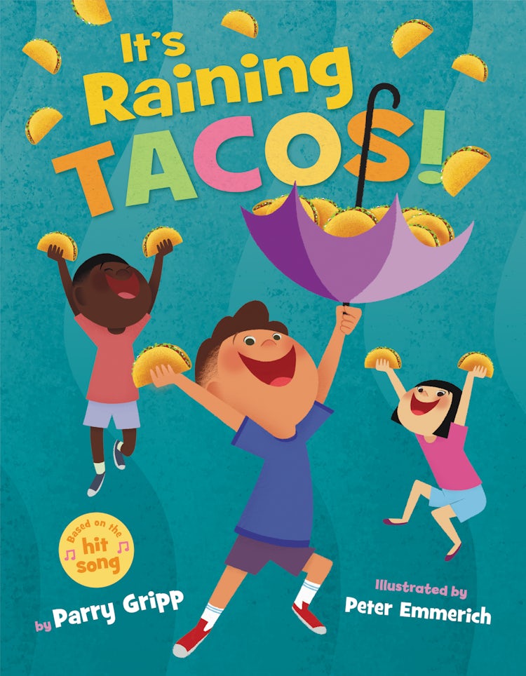 Cover image for It's Raining Tacos!, isbn: 9780063089471