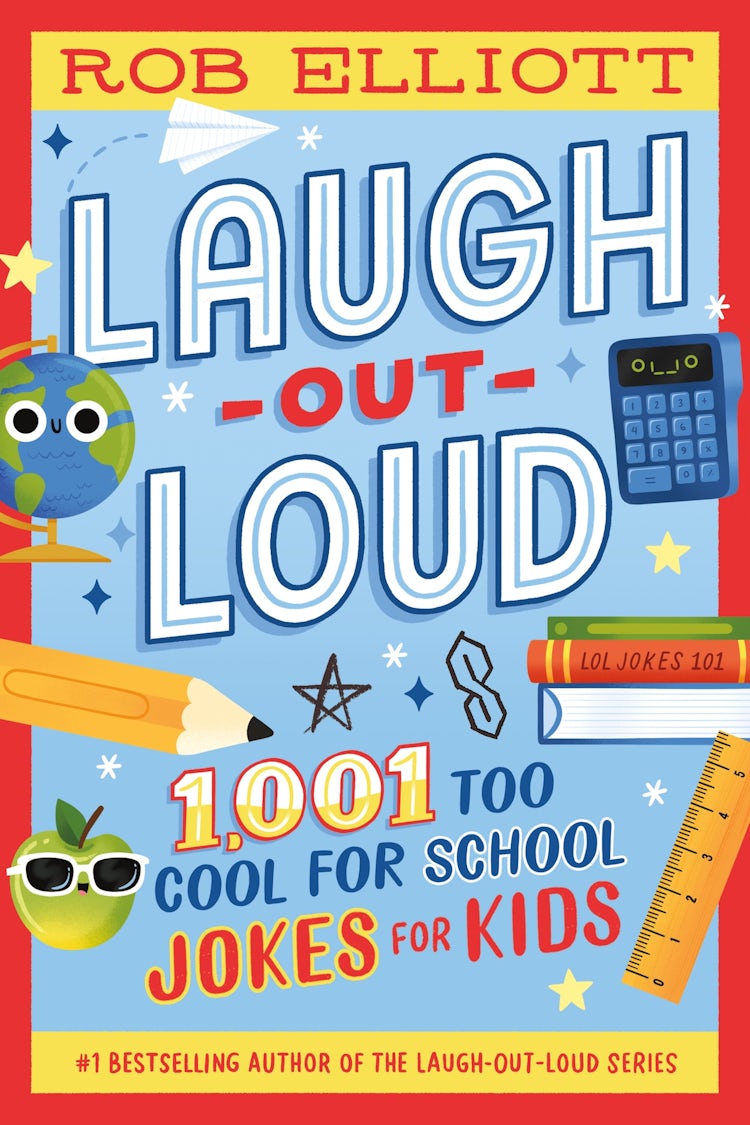 Cover image for Laugh Out Loud: 1,001 Too Cool For School Jokes, isbn: 9780063482876