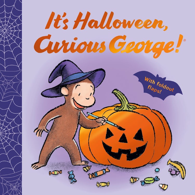 Cover image for It's Halloween, Curious George!, isbn: 9780063386334