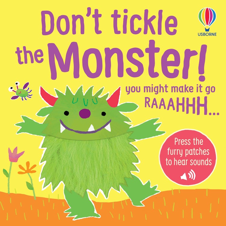 Cover image for Don't Tickle the Monster!, isbn: 9781805312390