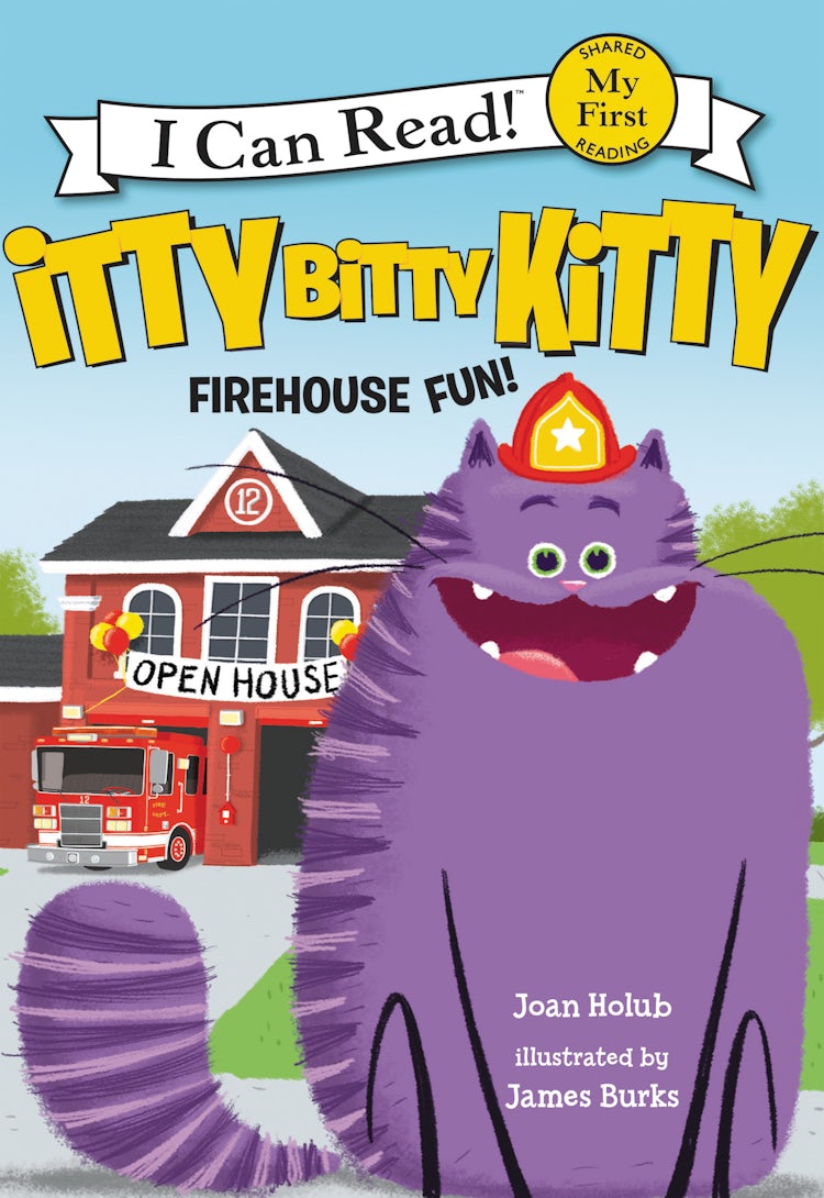 Cover image for Itty Bitty Kitty: Firehouse Fun, isbn: 9780062322487