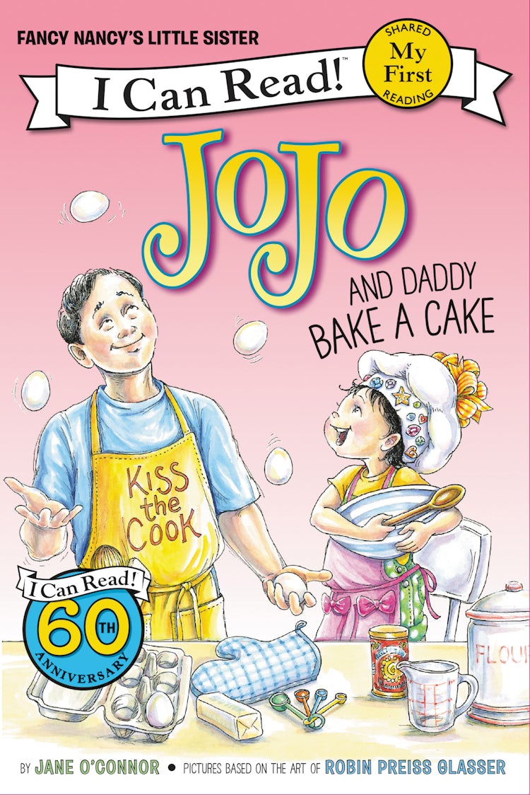Cover image for Fancy Nancy: JoJo and Daddy Bake a Cake, isbn: 9780062378033