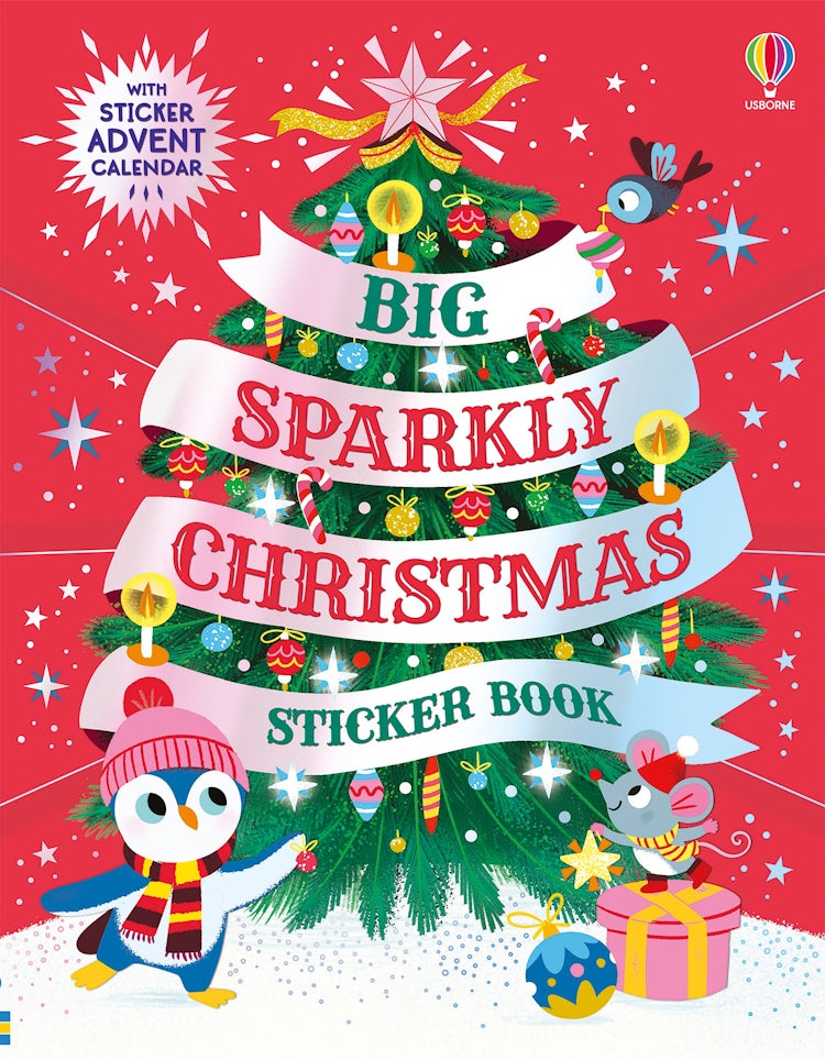 Cover image for Big Sparkly Christmas Sticker Book, isbn: 9781836041528