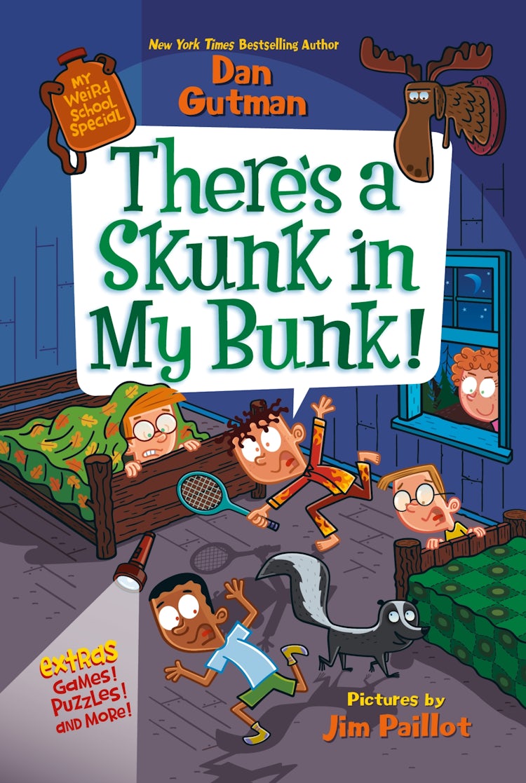 Cover image for My Weird School Special: There’s a Skunk in My Bunk!, isbn: 9780063257221