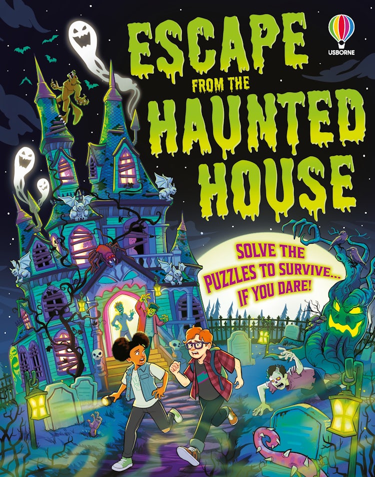 Cover image for Escape from the Haunted House, isbn: 9781835408575
