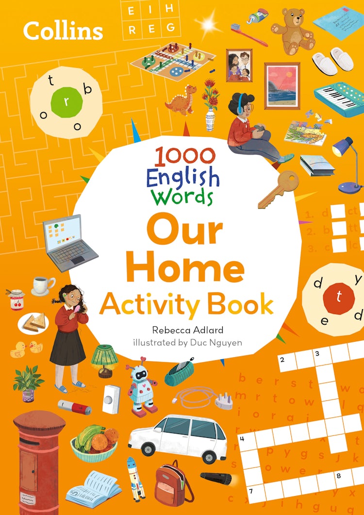 Cover image for Collins 1000 English Words Activity Book: Our Home, isbn: 9780008756352