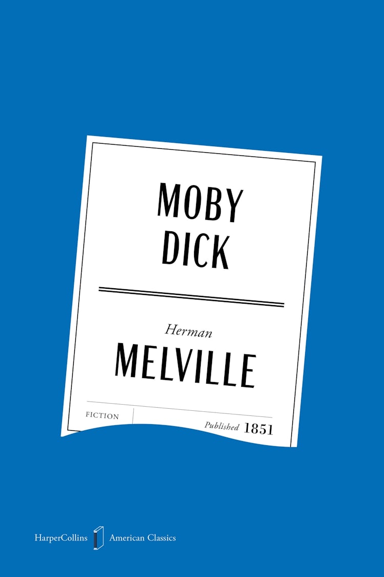 Cover image for Moby Dick [American Classics Edition], isbn: 9780063484153