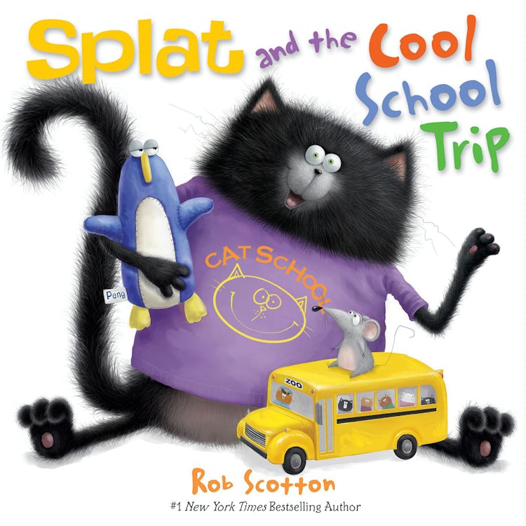 Cover image for Splat and the Cool School Trip, isbn: 9780062133885