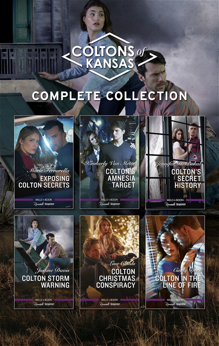 Cover image for The Coltons Of Kansas Complete Collection/Exposing Colton Secrets/Colton's Amnesia Target/Colton's Secret History/Colton Storm Warning/Colton Christmas Conspiracy/Colton In The Line Of Fire, isbn: 9781038990150