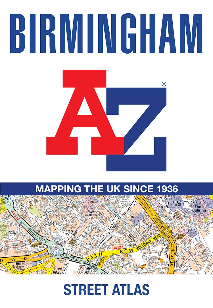 Cover image for Birmingham A-Z Street Atlas [Ninth Edition], isbn: 9780008780739