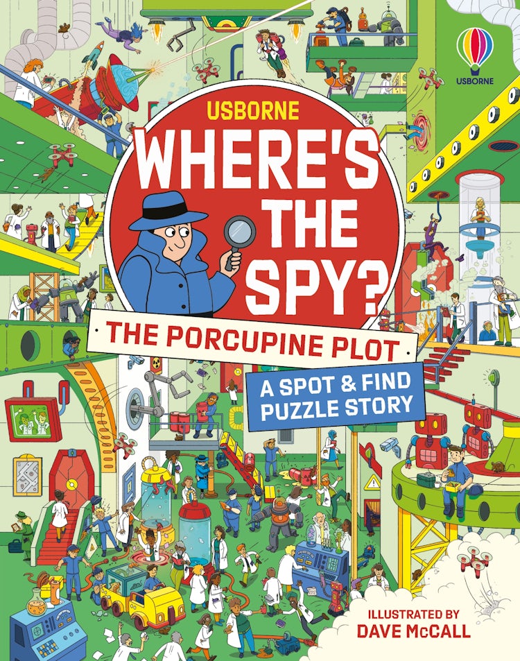Cover image for Where's the Spy? The Porcupine Plot, isbn: 9781836043812