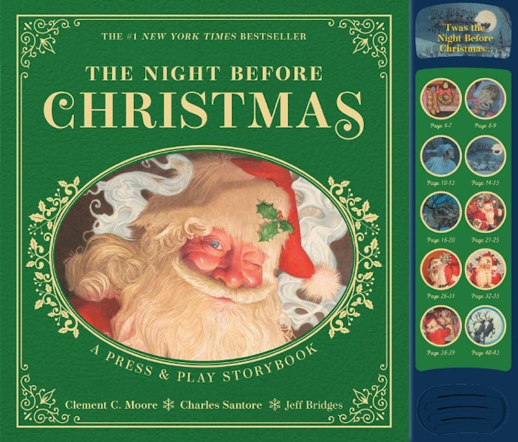 Cover image for The Night Before Christmas Press and Play Storybook, isbn: 9781400351091