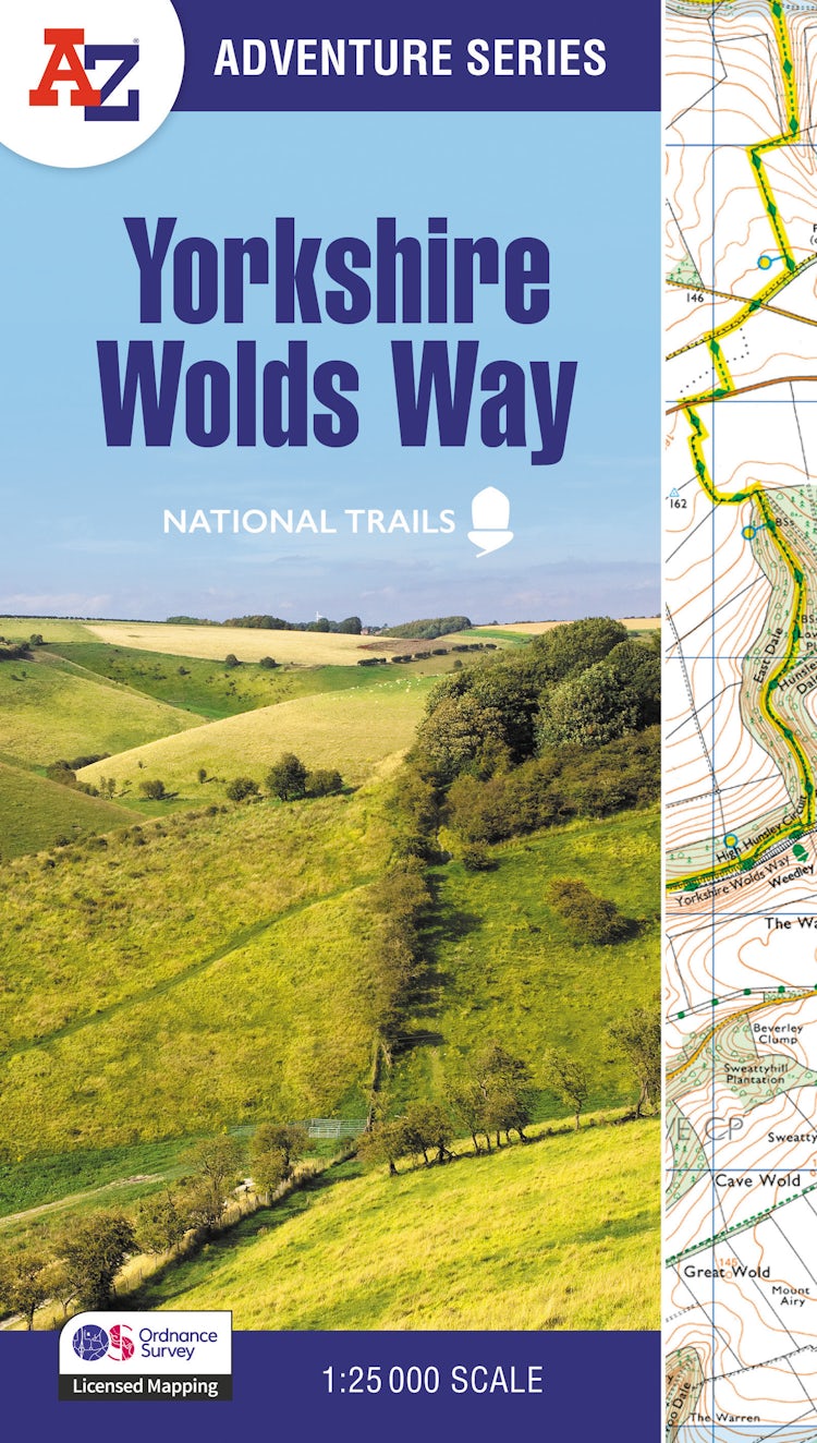 Cover image for Yorkshire Wolds Way: with Ordnance Survey Mapping [Second Edition], isbn: 9780008780548