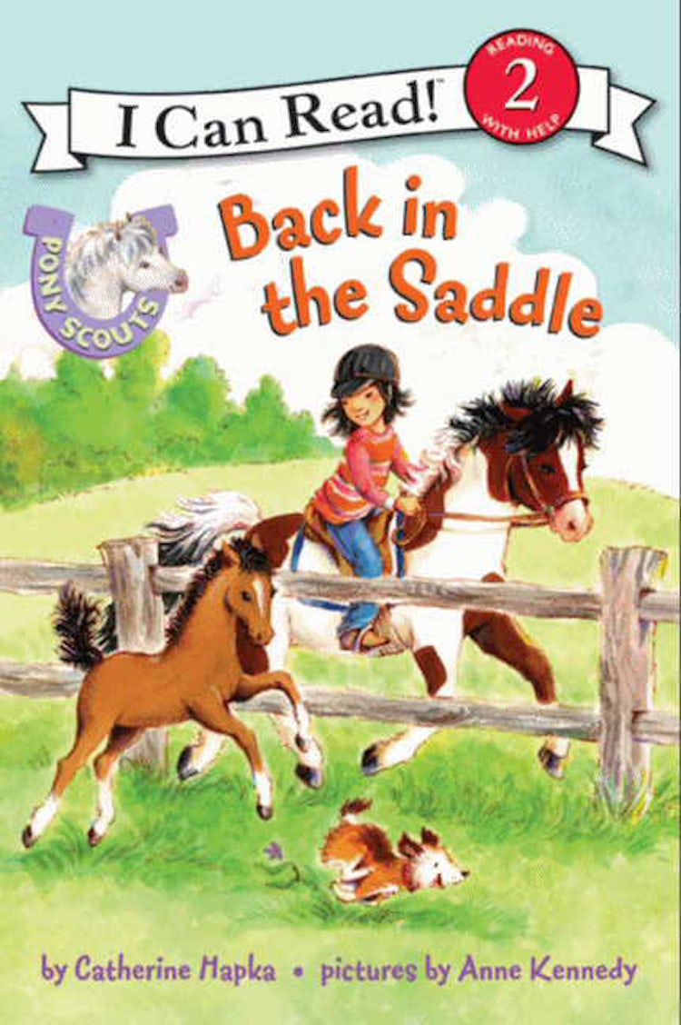 Cover image for Pony Scouts: Back in the Saddle, isbn: 9780062113702