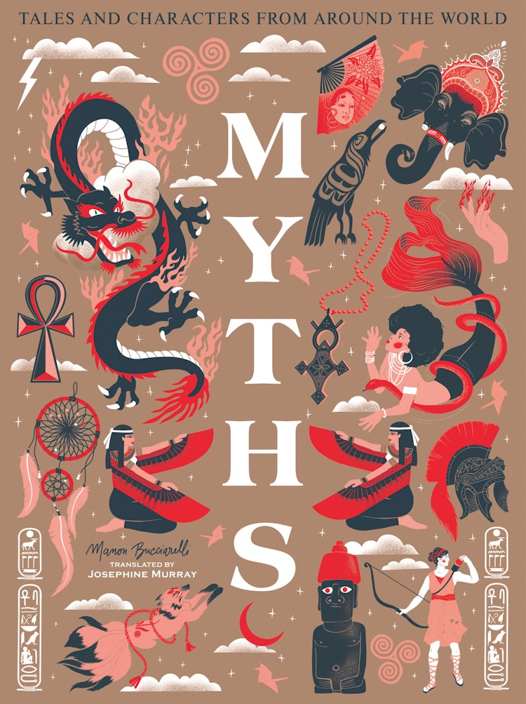 Cover image for Myths: Tales and Characters From Around the World, isbn: 9780008702670