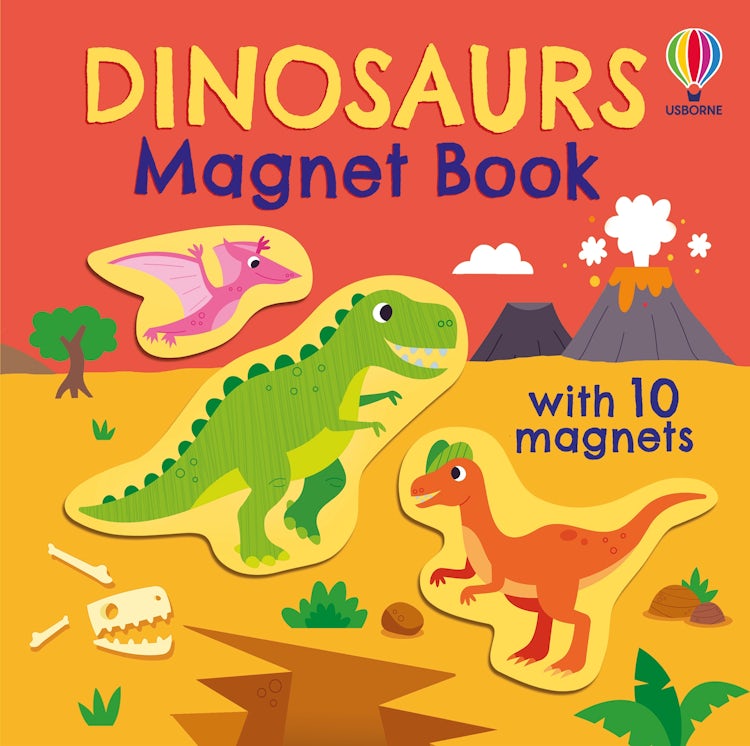 Cover image for Dinosaurs Magnet Book, isbn: 9781836047179
