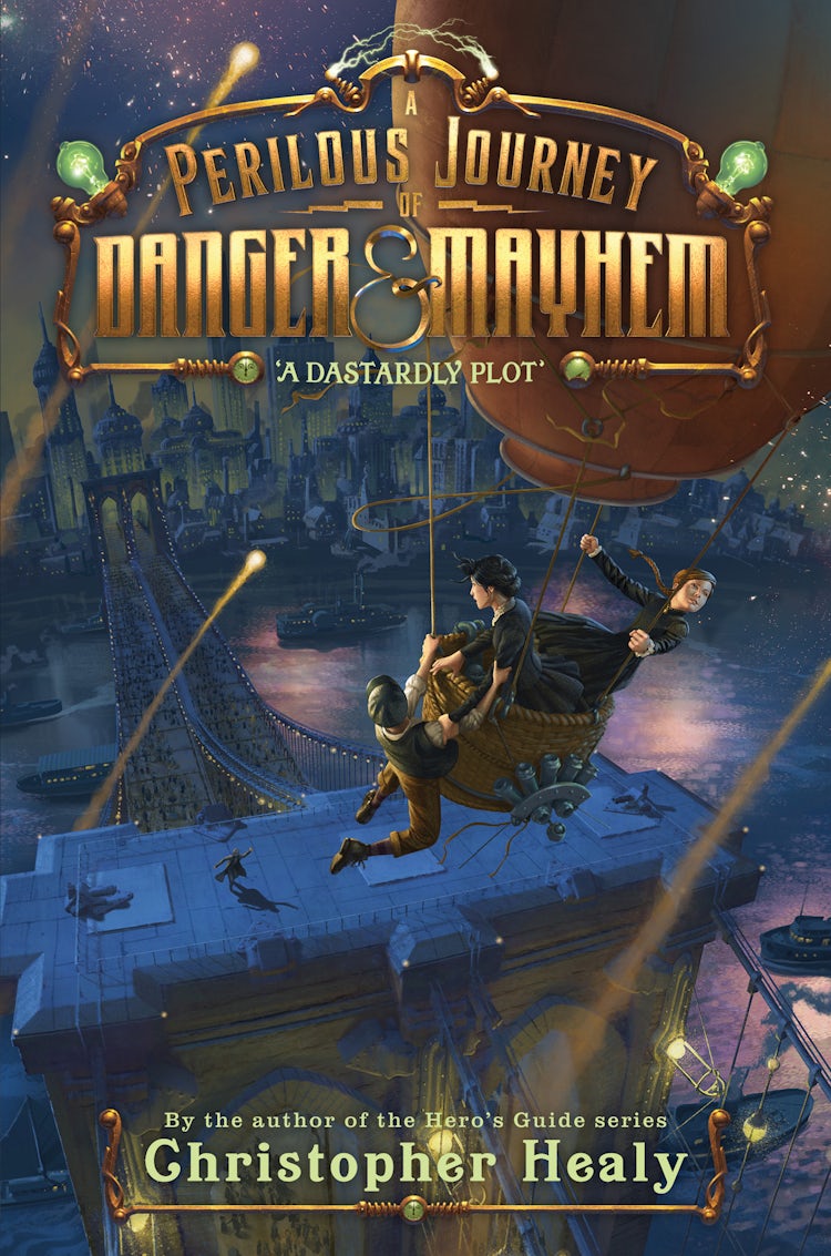 Cover image for A Perilous Journey of Danger and Mayhem #1: A Dastardly Plot, isbn: 9780062341990