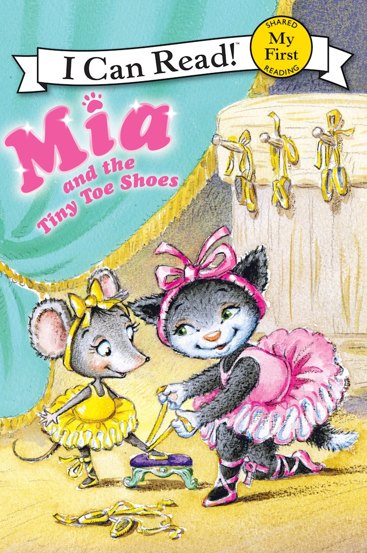 Cover image for Mia and the Tiny Toe Shoes, isbn: 9780062086846