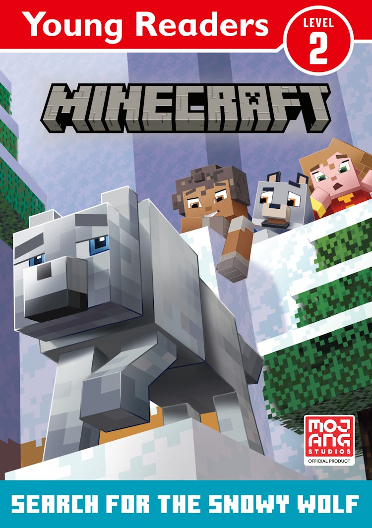 Cover image for Minecraft Young Reader: Search for the Snowy Wolf, isbn: 9780008733001
