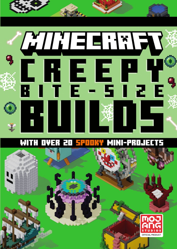 Cover image for Minecraft Creepy Bite Size Builds, isbn: 9780008732998