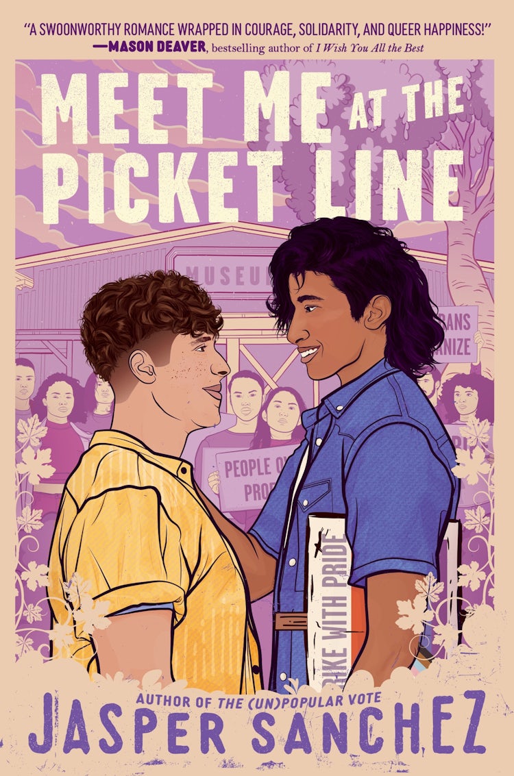 Cover image for Meet Me at the Picket Line, isbn: 9780063025820