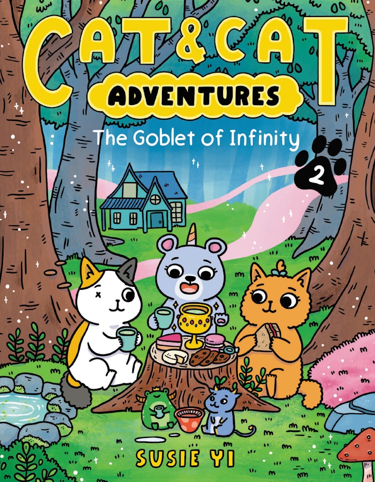 Cover image for Cat & Cat Adventures: The Goblet of Infinity, isbn: 9780063083851