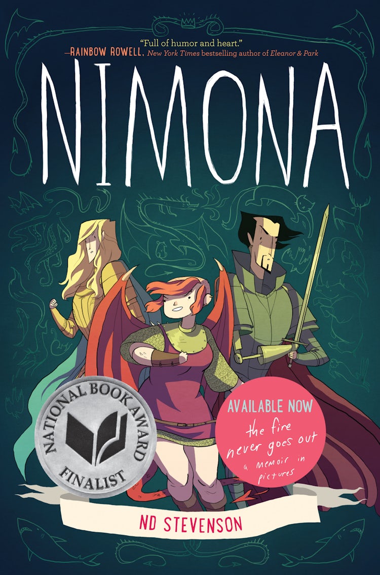 Cover image for Nimona, isbn: 9780062278241