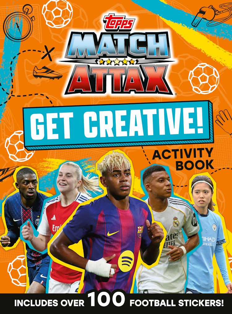 Cover image for Match Attax Get Creative Sticker Activity Book, isbn: 9780008755478
