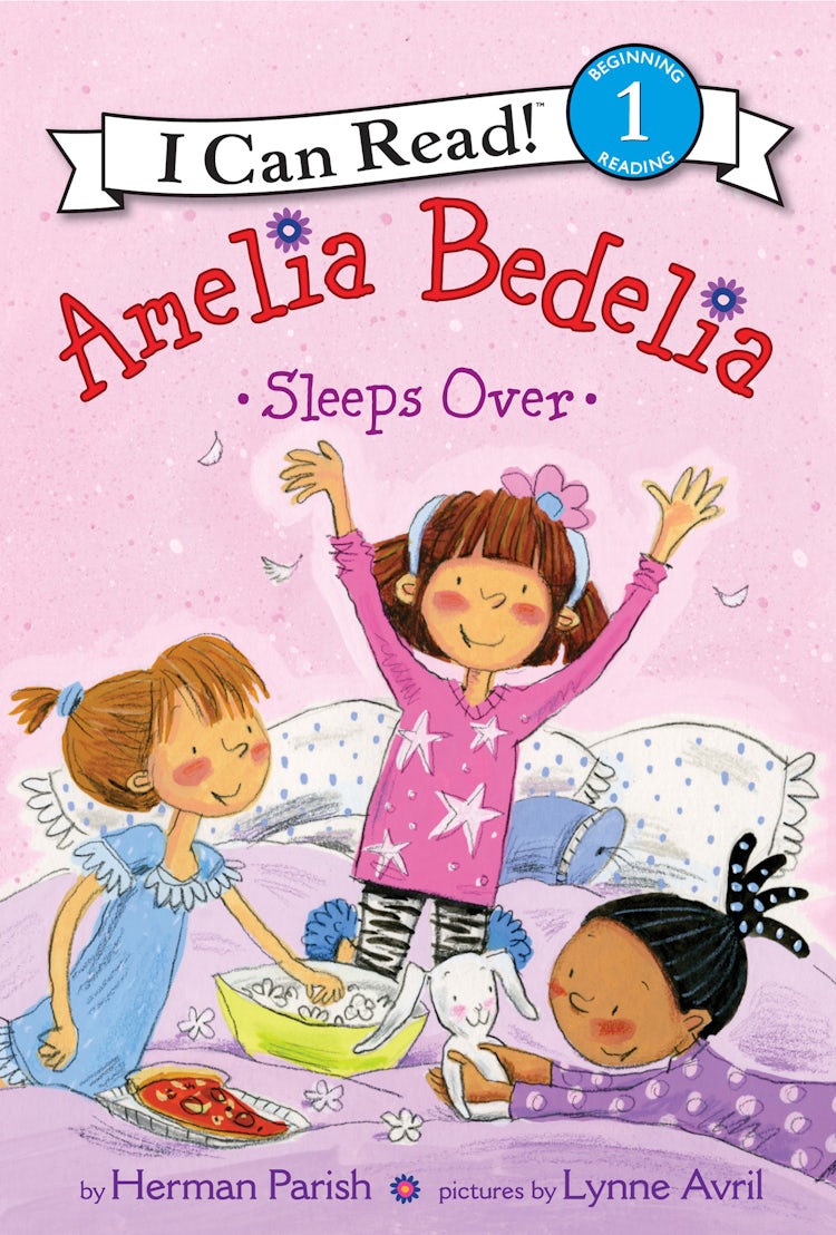 Cover image for Amelia Bedelia Sleeps Over, isbn: 9780062095251