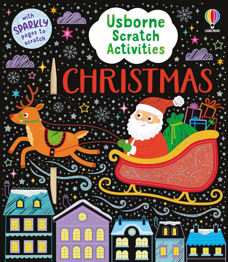 Cover image for Usborne Scratch Activities Christmas, isbn: 9781836043256