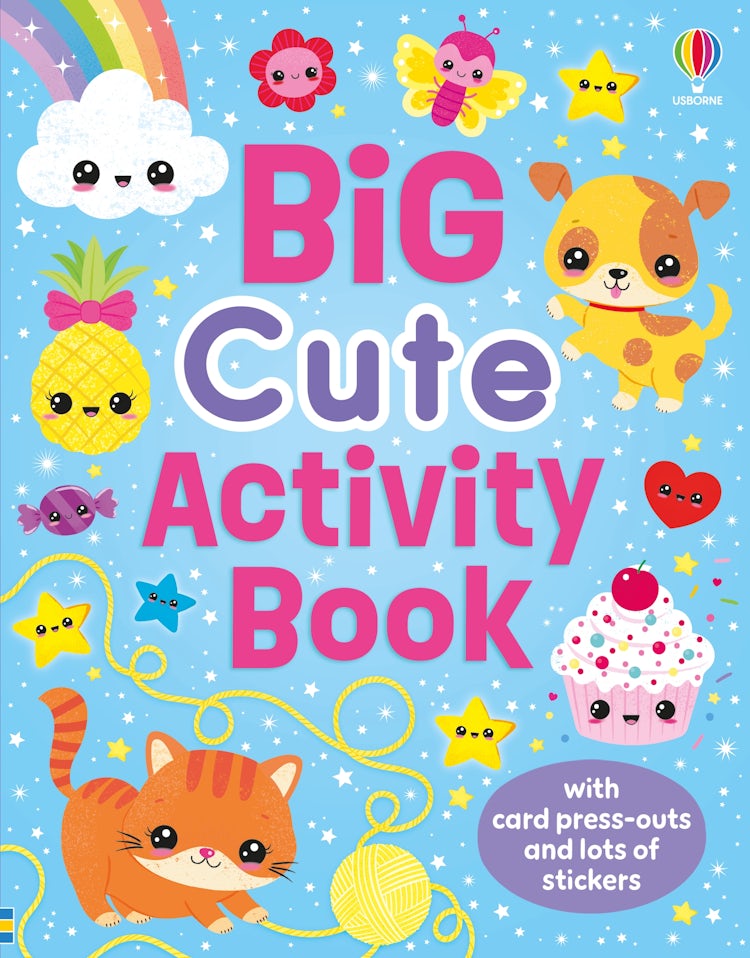 Cover image for Big Cute Activity Book, isbn: 9781836045380