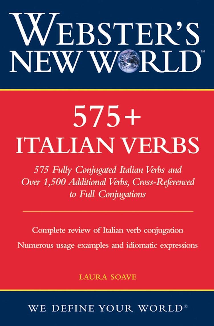 Cover image for Webster's New World 575+ Italian Verbs, isbn: 9780544188891