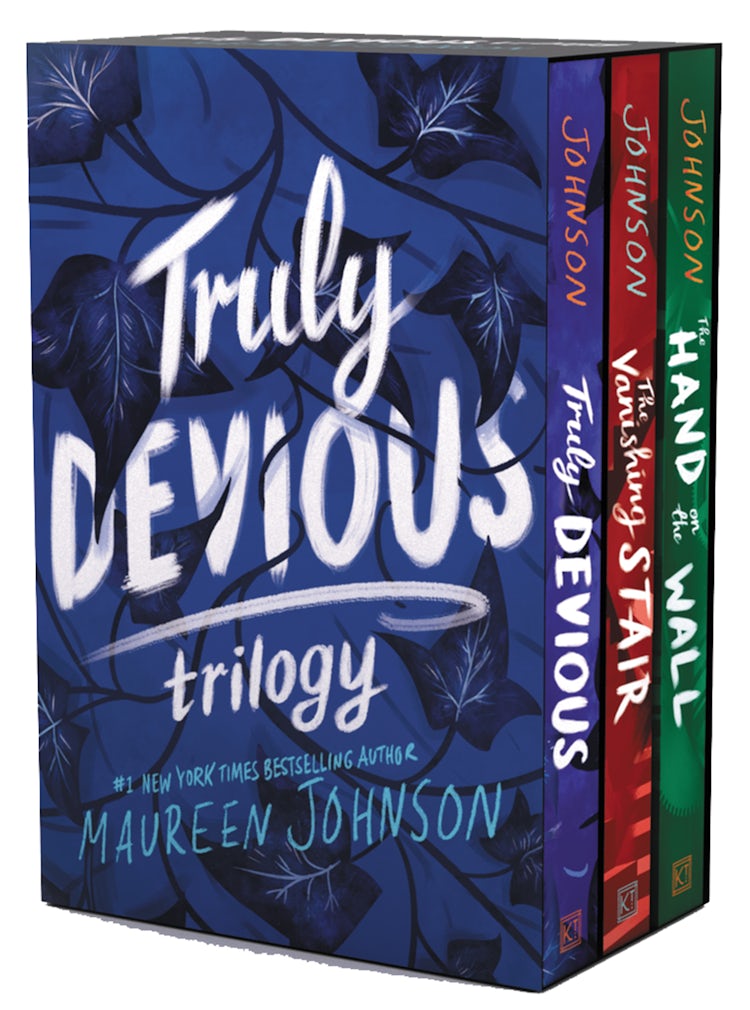 Cover image for Truly Devious 3-Book Box Set: Truly Devious, Vanishing Stair, and Hand on the Wall, isbn: 9780063023154