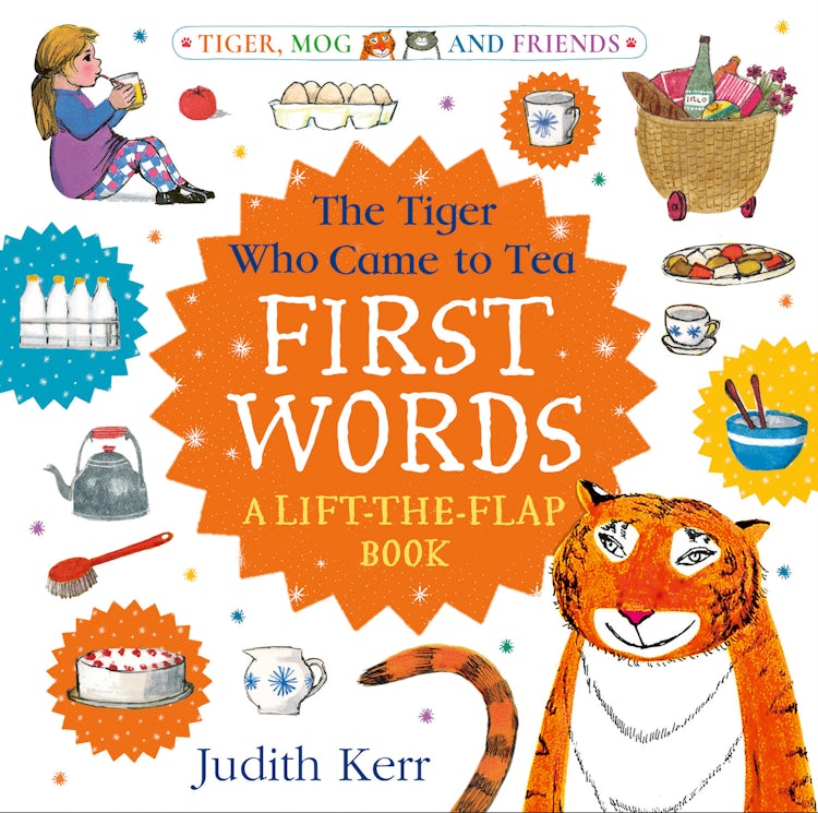 Cover image for The Tiger Who Came To Tea First Words: A Lift the flap Book, isbn: 9780008771836