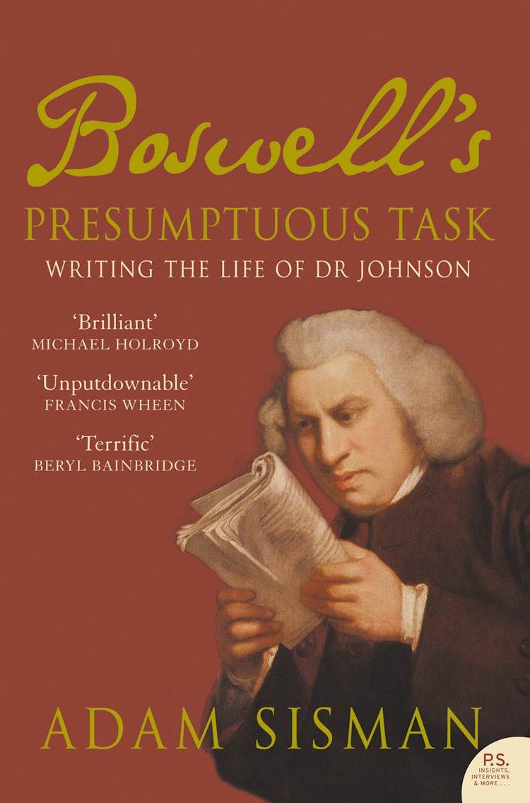 Cover image for Boswell's Presumptuous Task, isbn: 9780008840112