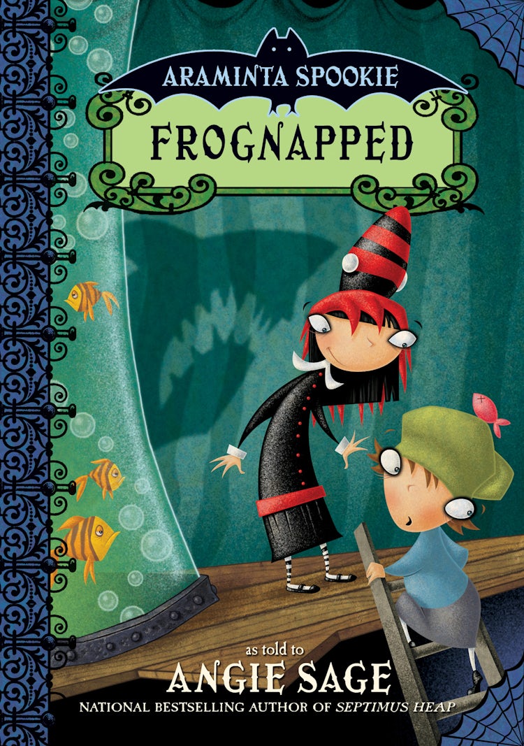 Cover image for Araminta Spookie 3: Frognapped, isbn: 9780061975516