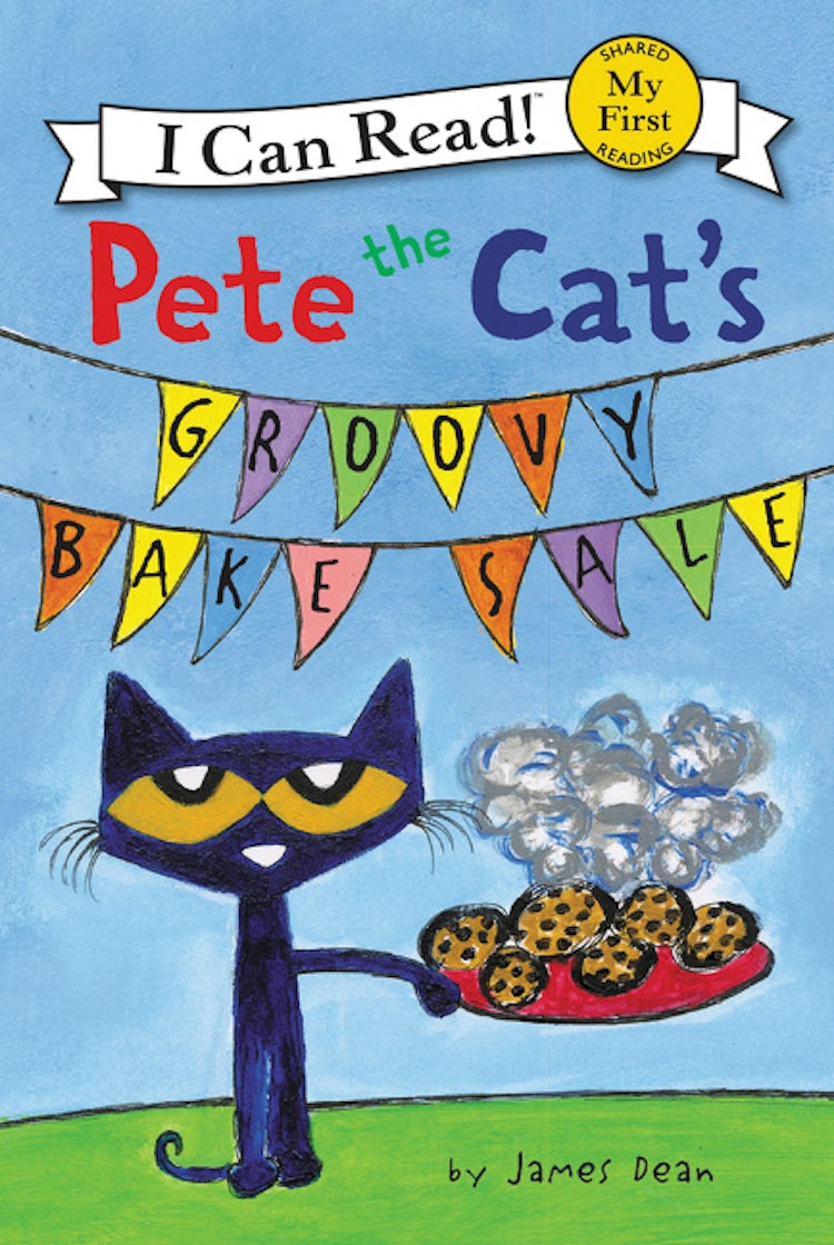 Cover image for Pete the Cat's Groovy Bake Sale, isbn: 9780062675262