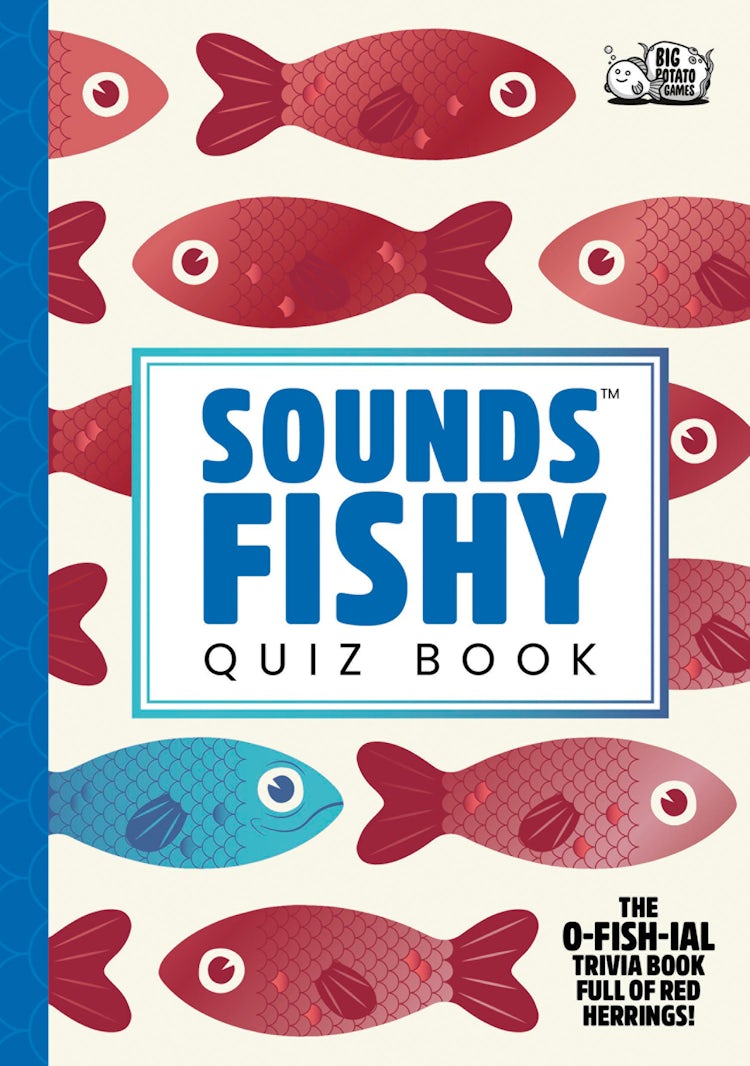 Cover image for Sounds Fishy: Quiz Book, isbn: 9780008795177